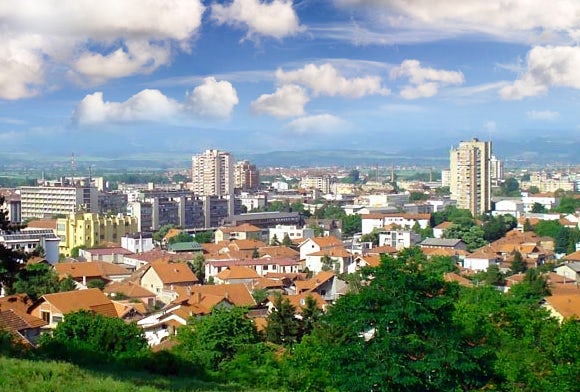 Panorama Leskovca
