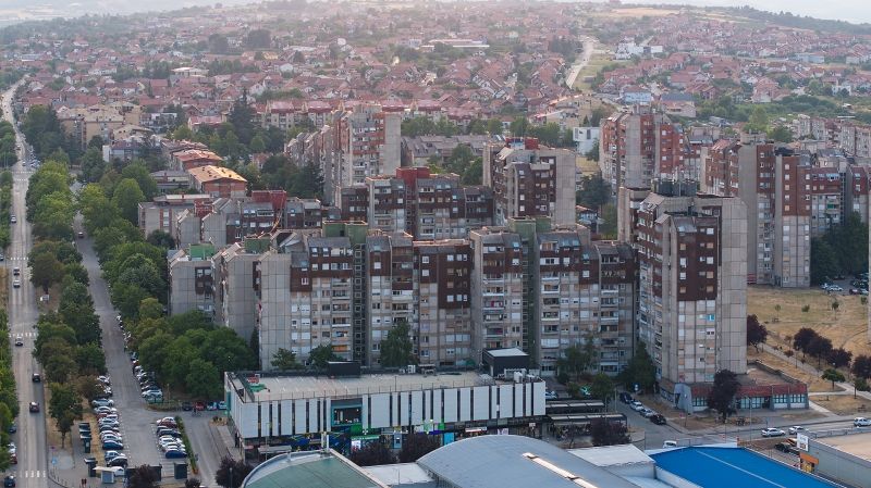 Panorama stambenih naselja u Nišu