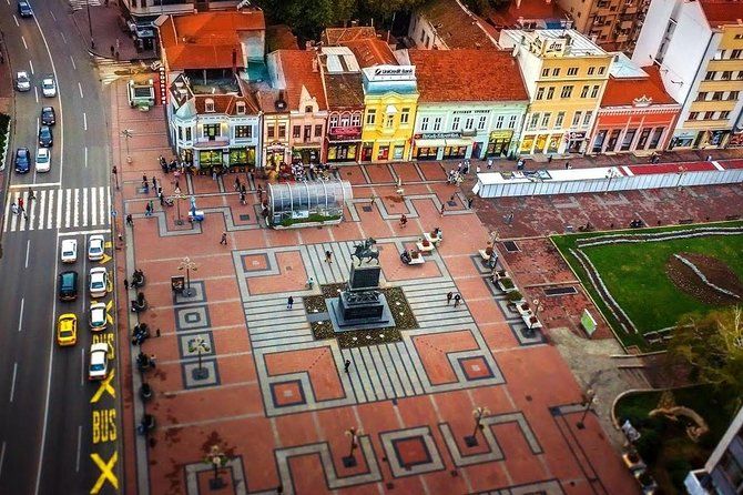 Trg kralja Milana u Nišu iz vazduha