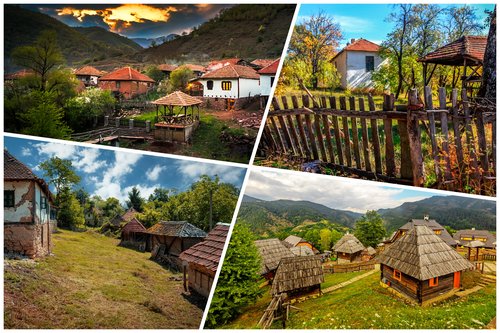 Tradicionalna sela i kuće u Srbiji