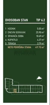 Dvosoban stan — Palilulska — fotografija 2