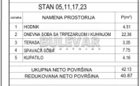 Jednoiposoban stan — Gornjoadrovačka — fotografija 2