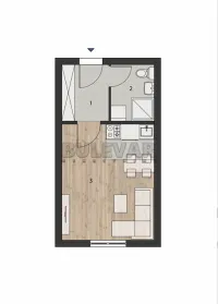 Garsonjera - Studio stan — Brzeće — fotografija 2