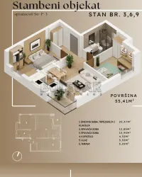 Dvoiposoban stan — Durmitorska — fotografija 5