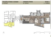 Trosoban stan — Naserova — fotografija 3