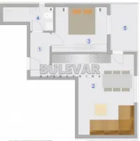 Jednoiposoban stan — Borivoja Stevanovića — fotografija 2