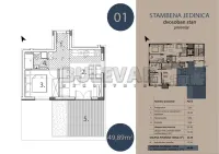 Dvosoban stan — Marina Držića — fotografija 3